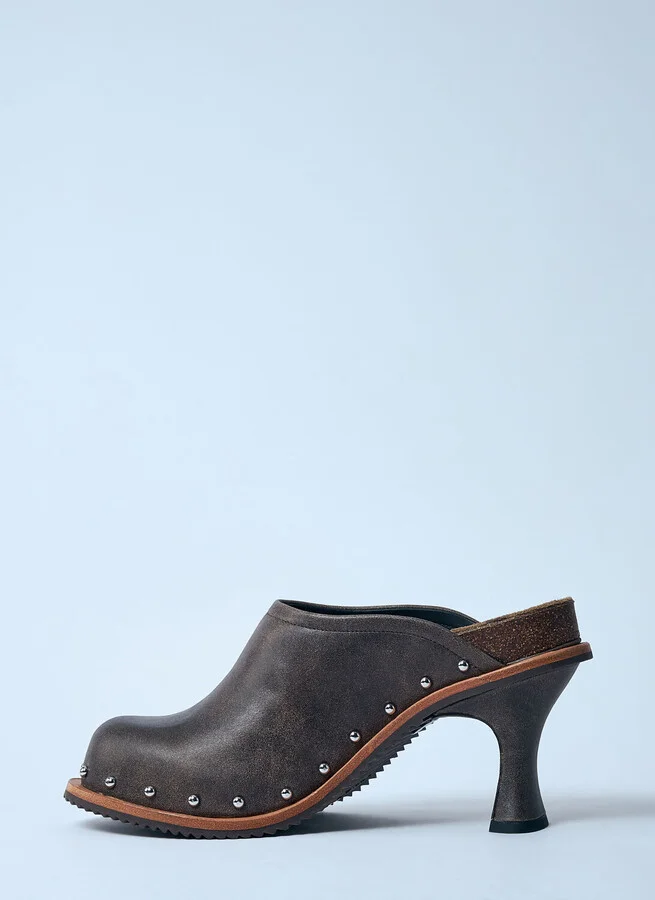 Diesel D-woodstock Mi Clog Heels - Woman Heels Brown Eu - 36 - Image 4