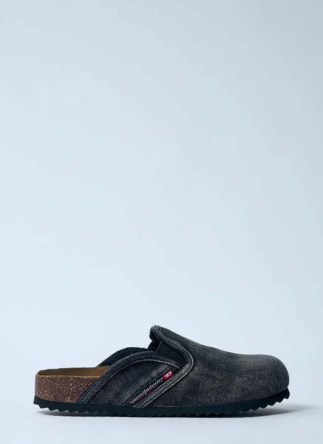 Diesel D-woodstock Slip-on Shoes - Woman Slip Ons Black Eu - 38