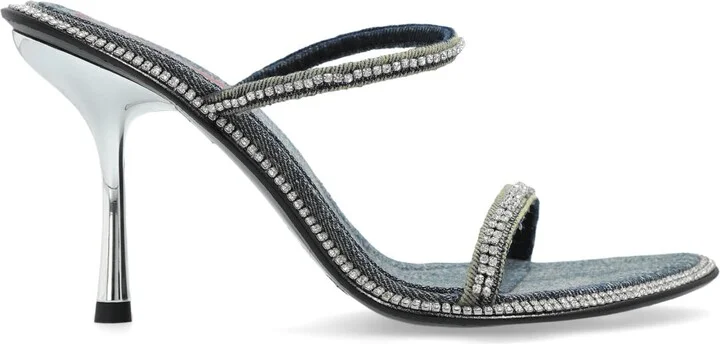 Diesel Heeled Mules D-havanna