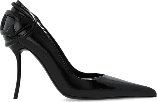Diesel Pointed-Toe Slingback Pumps