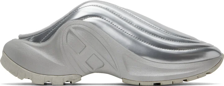 Diesel Silver S-D-Runner X Sneakers