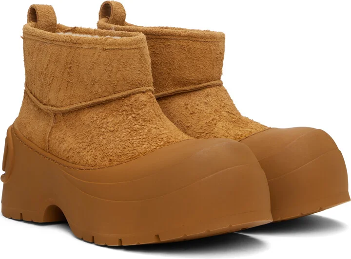 Diesel Tan D-Donald Montone Chelsea Boots - Image 4