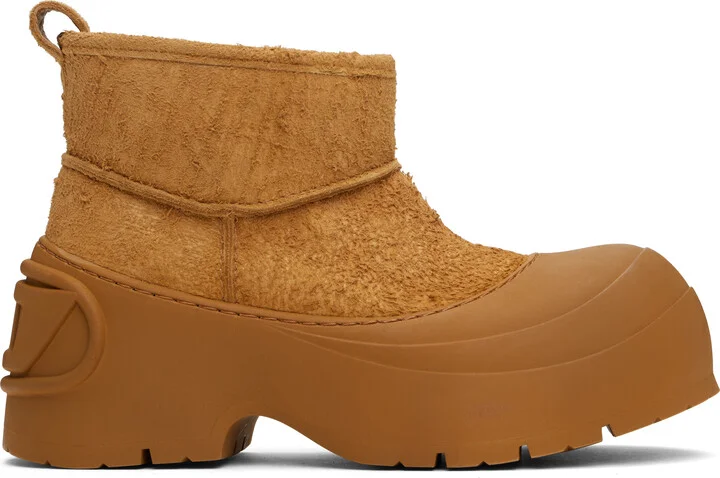 Diesel Tan D-Donald Montone Chelsea Boots