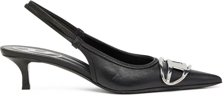 Diesel Venus Leather Slingback Pumps