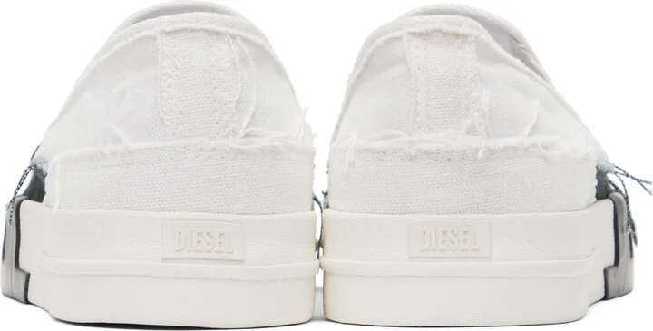 Diesel White S-D-Verse So Sneakers - Image 2