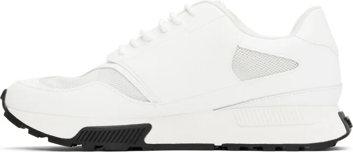 Diesel White S-Tame-D Running Sneakers - Image 3