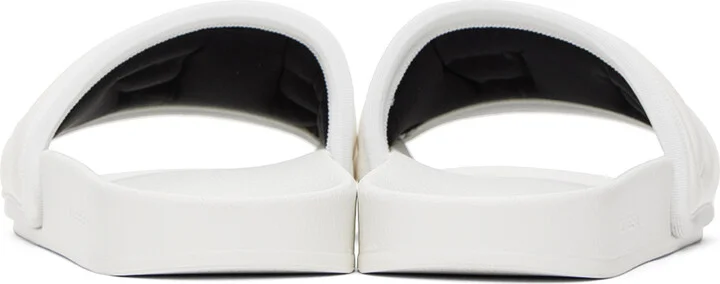Diesel White Sa-Mayemi Puf Pool Slides - Image 2
