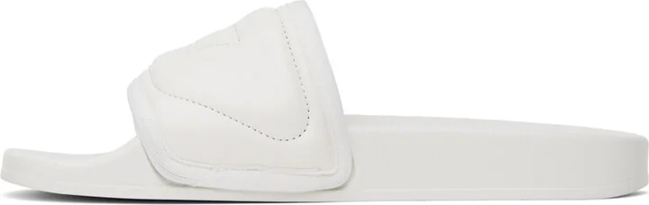 Diesel White Sa-Mayemi Puf Pool Slides - Image 3