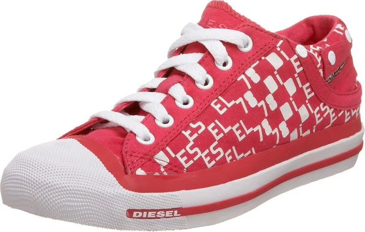 Diesel Women's Exposure Low Printed Jersey Fashion Sneaker