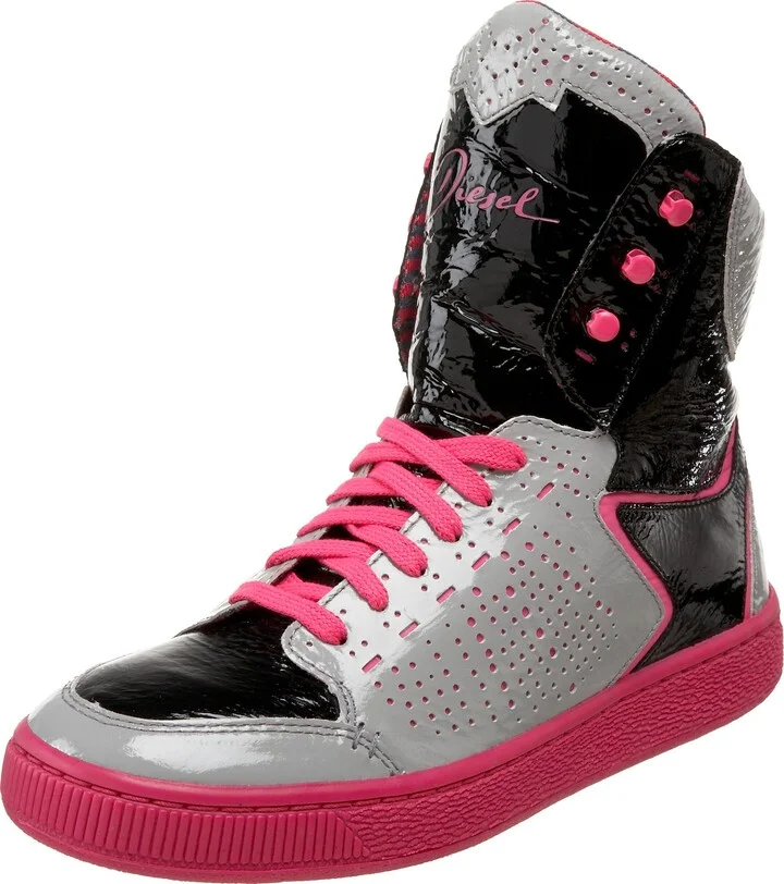 Diesel Women's Flash Back-Memory W Lace Up Sneaker