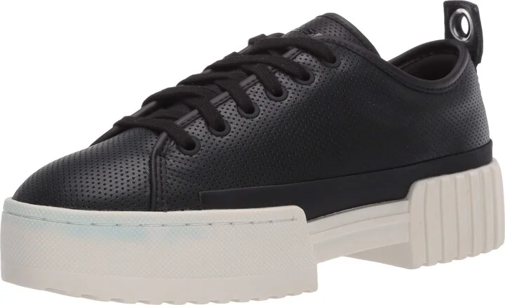 Diesel Women's S-MERLEY Leather Platform-Sneakers