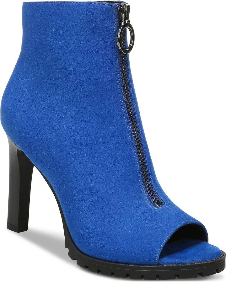 Dillan Womens Zipper Peep Toe Shooties