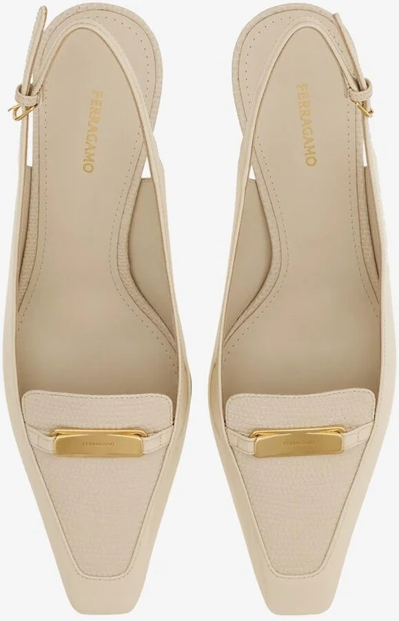 Dilli 55 Vara Buckle Slingback Pumps - Image 2