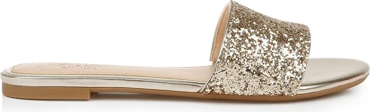 Dillian Glitter Slide Sandal - Image 3