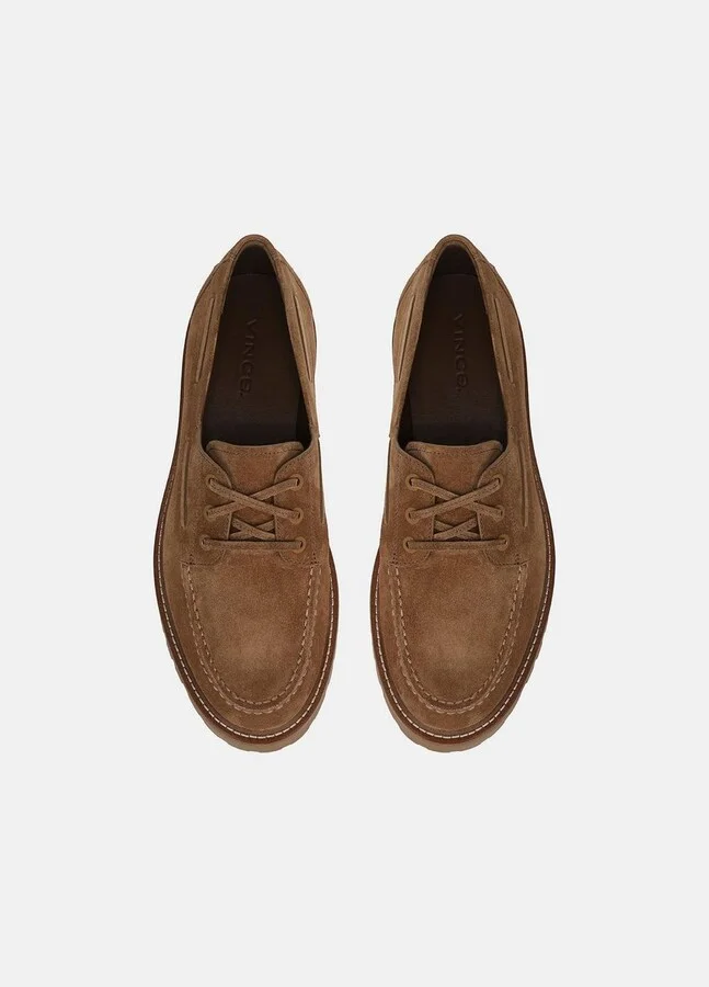 Dillon Suede Lug Loafer - Image 4