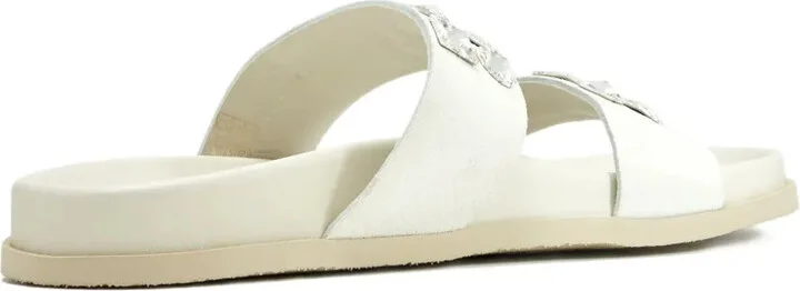 Dily crystal-embellished double-strap sandals - Image 4