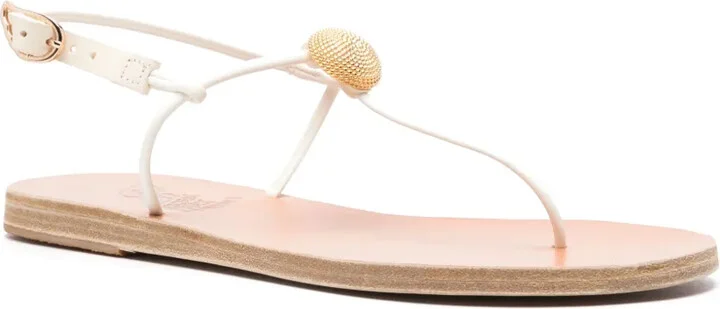Dimitra leather sandals - Image 2