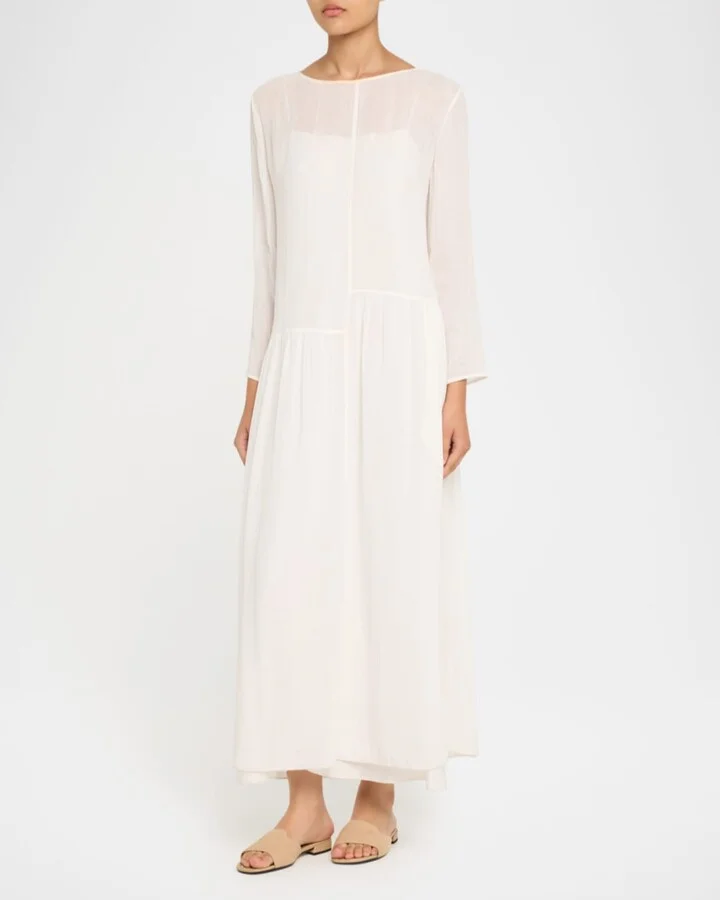 Dina Linen Flat Slide Style - Image 4