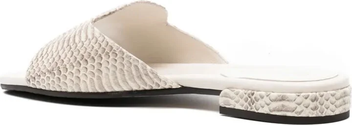 Dina snakeskin-print sandals - Image 3