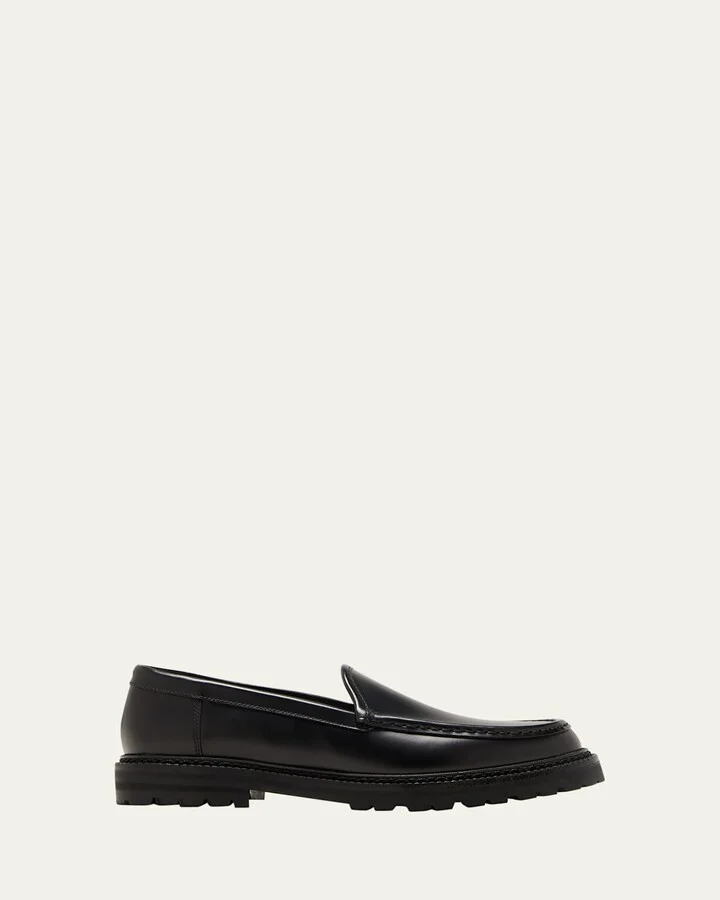 Dineralo Leather Slip-On Loafers