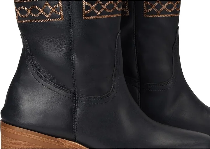 Dingo Avalon Cowboy Women's Boots Black : 8 B - Medium, Leather - Image 7