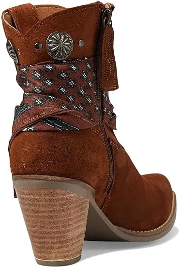 Dingo Bandida Women's Boots Brown : 11 B - Medium, Leather - Image 4