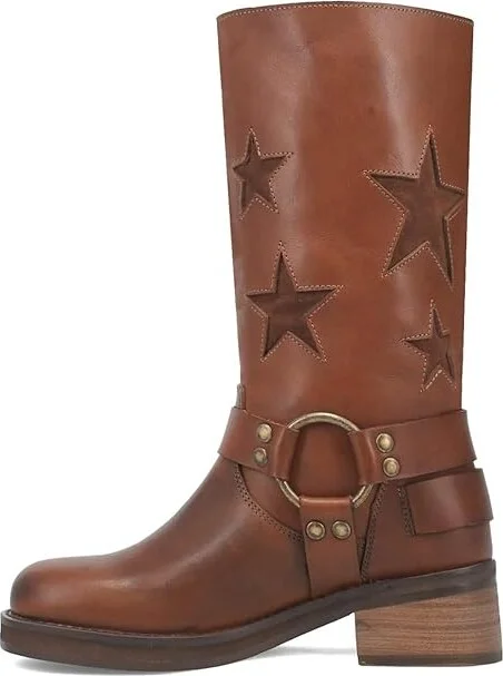 Dingo Blacklist Leather Boot Women's Boots Black : 7 B - Medium, Leather/Rubber/Suede - Image 11
