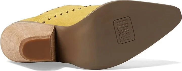 Dingo Classy N' Sassy Women's Shoes Yellow Suede : 8.5 B - Medium - Image 3