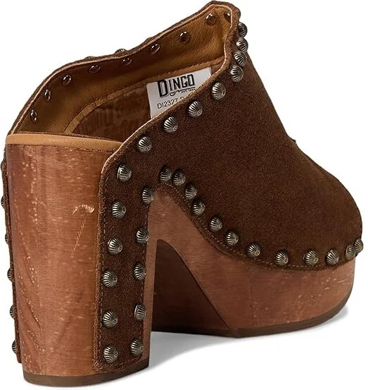 Dingo Echo Women's Dress Sandals Brown : 9.5 B - Medium, Leather/Suede - Image 4