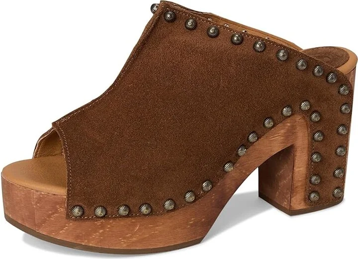 Dingo Echo Women's Dress Sandals Brown : 9.5 B - Medium, Leather/Suede - Image 5