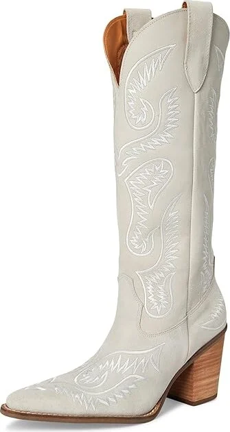 Dingo Evita Cowboy Women's Boots Green : 8.5 B - Medium, Leather/Suede - Image 11