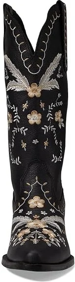 Dingo Full Bloom Women's Shoes Black : 8 B - Medium, Leather - Image 2