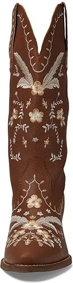 Dingo Full Bloom Women's Shoes Brown : 9.5 B - Medium, Leather - Image 2