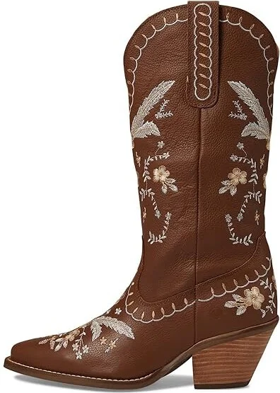 Dingo Full Bloom Women's Shoes Brown : 9.5 B - Medium, Leather - Image 5