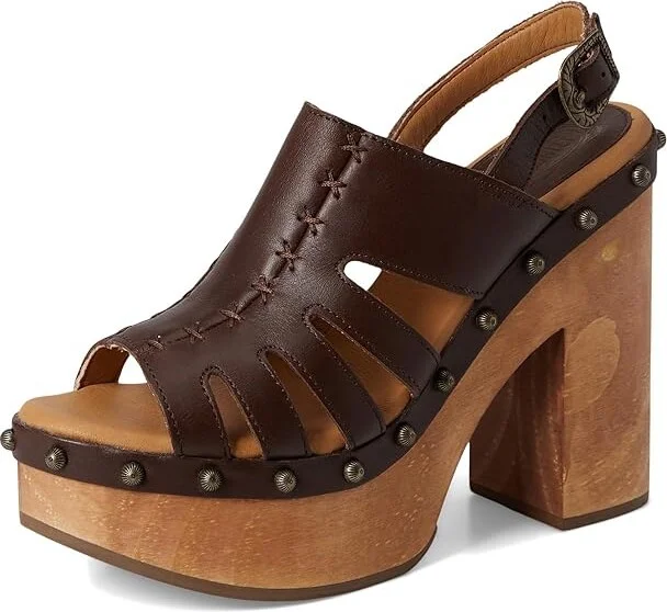 Dingo Gema Women's Dress Sandals Brown : 9 B - Medium, Leather - Image 5
