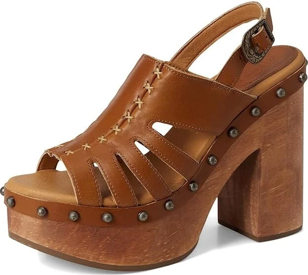 Dingo Gema Women's Dress Sandals Brown : 9 B - Medium, Leather - Image 11