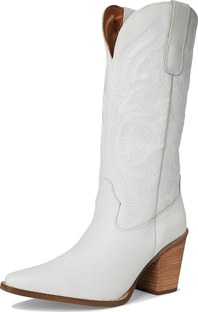 Dingo Hensley Cowboy Women's Boots White : 8.5 B - Medium, Leather - Image 5