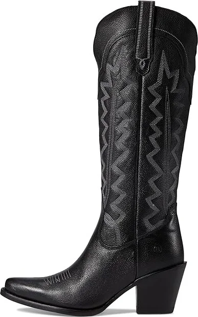 Dingo High Cotton Women's Shoes Black : 6 B - Medium, Leather - Image 5