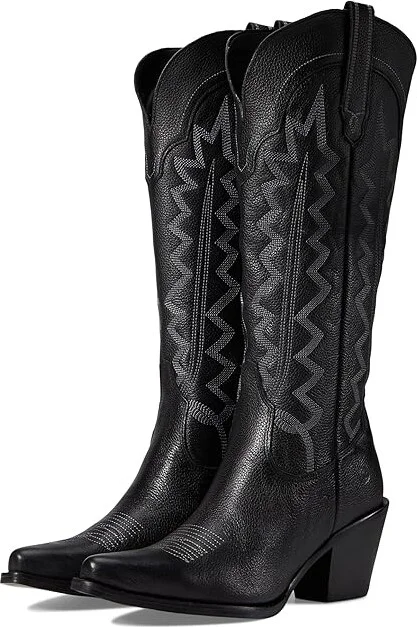 Dingo High Cotton Women's Shoes Black : 6 B - Medium, Leather
