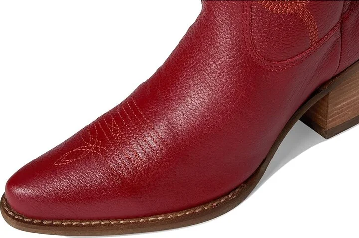 Dingo High Cotton Women's Shoes Red : 6 B - Medium, Leather - Image 2