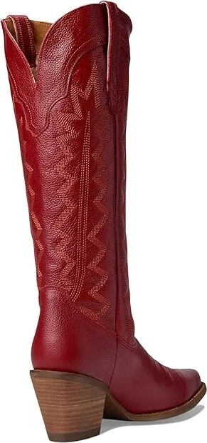 Dingo High Cotton Women's Shoes Red : 6 B - Medium, Leather - Image 4
