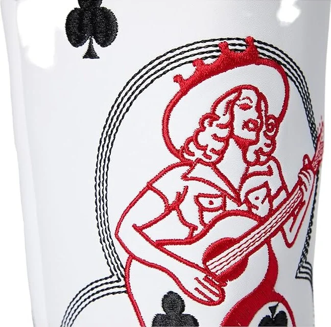 Dingo King Of Clubs Cowboy Women's Boots White : 9.5 B - Medium, Leather - Image 7