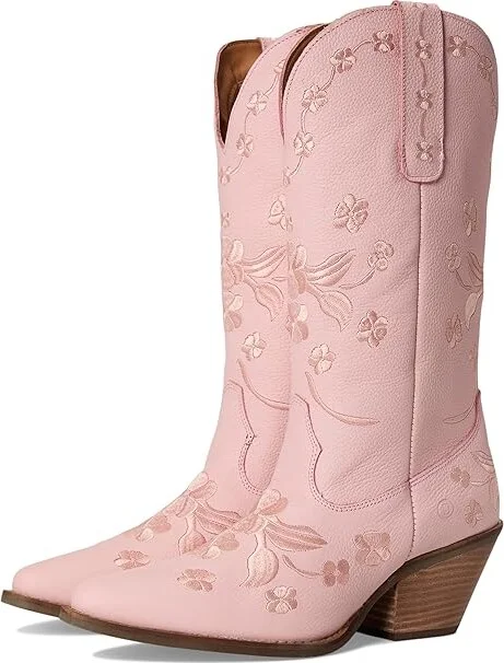 Dingo Love Bug Cowboy Women's Boots Pink : 10 B - Medium, Leather