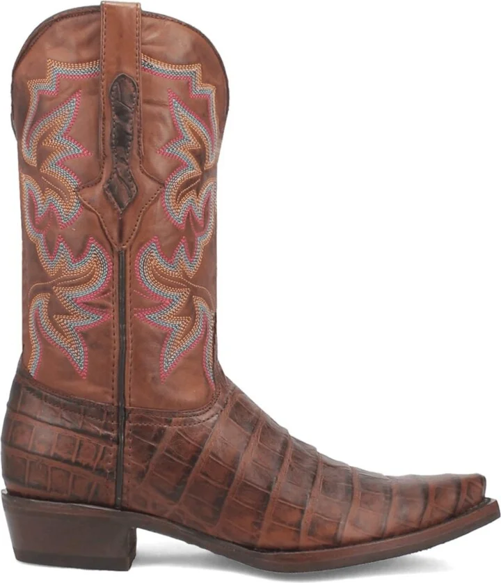 Dingo Men's Gator Leather Boot - Image 2