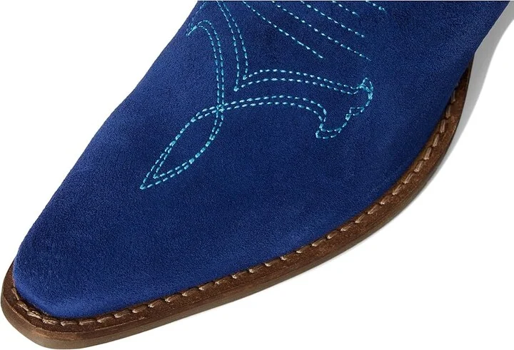 Dingo Movin' On Cowboy Women's Boots Blue : 11 B - Medium, Suede - Image 2
