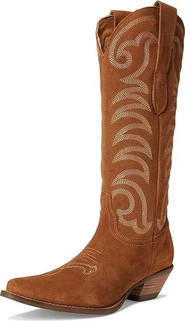 Dingo Movin' On Cowboy Women's Boots Blue : 11 B - Medium, Suede - Image 11