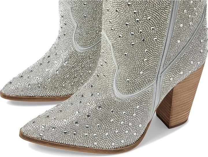 Dingo Neon Moon Leather Bootie Women's Shoes Black : 6 B - Medium - Image 10