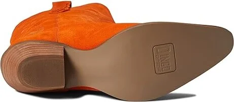 Dingo Out West Cowboy Women's Boots Orange : 6 B - Medium, Leather - Image 3