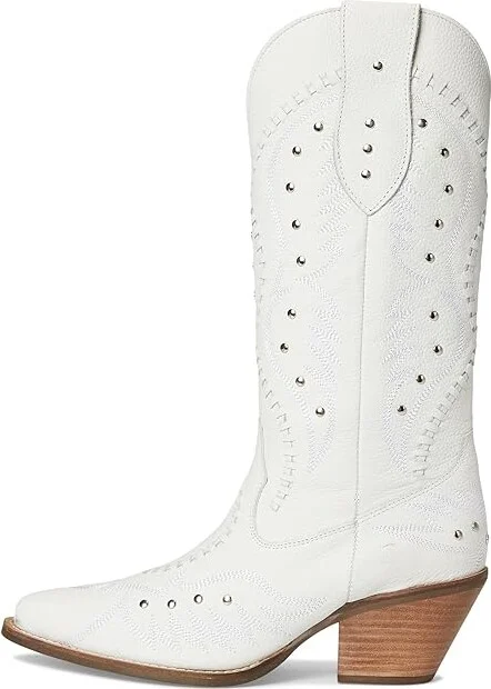 Dingo Pretty 'n Pink Cowboy Women's Boots White : 7.5 B - Medium, Leather - Image 6