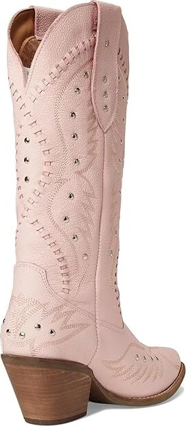 Dingo Pretty 'n Pink Cowboy Women's Boots White : 7.5 B - Medium, Leather - Image 10